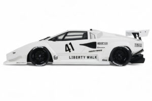Lamborghini Countach LB-Works Baltas GT Spirit 1:18 Z356-WH Derva - nuotrauka 3 iš 5