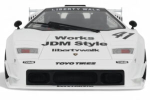 Lamborghini Countach LB-Works Baltas GT Spirit 1:18 Z356-WH Derva - nuotrauka 4 iš 5