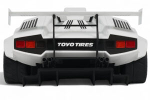 Lamborghini Countach LB-Works Baltas GT Spirit 1:18 Z356-WH Derva - nuotrauka 5 iš 5