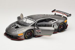 Lamborghini Huracan LP620-2 Super Trofeo #63 Tamsiai Pilkas 2016 AUTOart 1:18 81559 Kompozitas - nuotrauka 2 iš 8