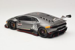 Lamborghini Huracan LP620-2 Super Trofeo #63 Tamsiai Pilkas 2016 AUTOart 1:18 81559 Kompozitas - nuotrauka 7 iš 8