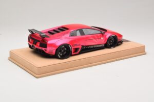 Lamborghini Murcielago Liberty Walk Blizgus Rožinis AB Models 1:18 REMC044 Derva - nuotrauka 2 iš 7