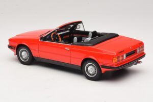 Maserati Biturbo Spyder Raudonas Minichamps 1:18 107123530 Derva - nuotrauka 5 iš 6