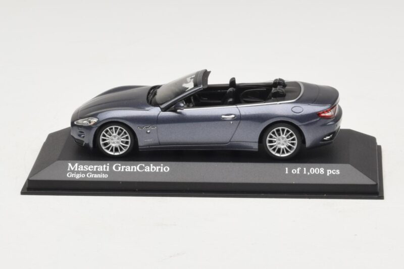 Maserati GranCabrio Pilkas Metalik Minichamps 1:43 400123931 Metalas