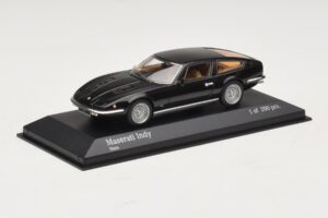 Maserati Indy Juodas Minichamps 1:43 437123121 Metalas - nuotrauka 2 iš 4