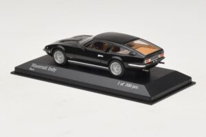 Maserati Indy Juodas Minichamps 1:43 437123121 Metalas - nuotrauka 3 iš 4