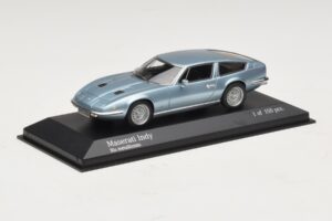 Maserati Indy Blue Metallic Minichamps 1:43 437123122 Metalas - nuotrauka 2 iš 4