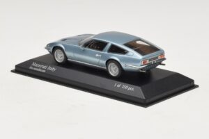 Maserati Indy Blue Metallic Minichamps 1:43 437123122 Metalas - nuotrauka 3 iš 4