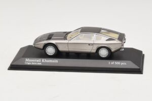 Maserati Khamsin Grey Metallic Minichamps 1:43 437123220 Metalas