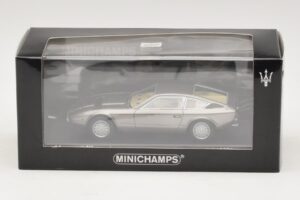 Maserati Khamsin Grey Metallic Minichamps 1:43 437123220 Metalas - nuotrauka 4 iš 4