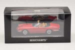 Maserati Mistral Spyder Raudonas Minichamps 1:43 437123430 Metalas - nuotrauka 4 iš 4