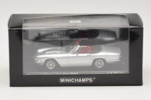 Maserati Mistral Spyder Sidabrinis Minichamps 1:43 437123431 Metalas - nuotrauka 4 iš 4