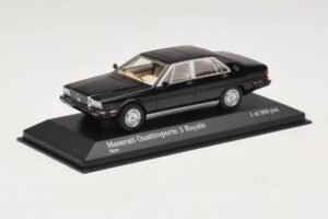 Maserati Quattroporte III Royale Juodas Minichamps 1:43 437123501 Metalas - nuotrauka 2 iš 4