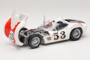 Maserati Tipo 61 #53 B. Krause Los Angeles Times Grand Prix Winner 1960 Minichamps 1:18 100601253 Metalas - nuotrauka 2 iš 8