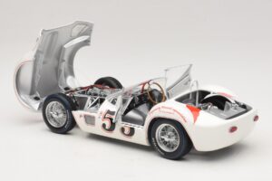 Maserati Tipo 61 #53 B. Krause Los Angeles Times Grand Prix Winner 1960 Minichamps 1:18 100601253 Metalas - nuotrauka 5 iš 8