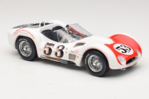 Maserati Tipo 61 #53 B. Krause Los Angeles Times Grand Prix Winner 1960 Minichamps 1:18 100601253 Metalas - nuotrauka 6 iš 8