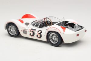 Maserati Tipo 61 #53 B. Krause Los Angeles Times Grand Prix Winner 1960 Minichamps 1:18 100601253 Metalas - nuotrauka 7 iš 8