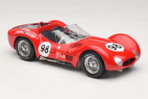 Maserati Tipo 61 #98 C. Shelby Times Mirror Grand Prix for Sportscars 1960 Minichamps 1:18 100601298 Metalas - nuotrauka 6 iš 8