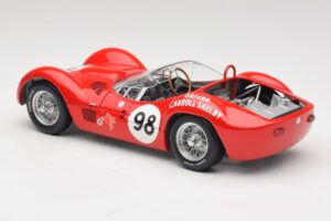 Maserati Tipo 61 #98 C. Shelby Times Mirror Grand Prix for Sportscars 1960 Minichamps 1:18 100601298 Metalas - nuotrauka 7 iš 8