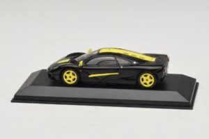 McLaren F1 Juodas Su Geltonais Dryžiais Minichamps 1:43 MCLAREN004 Metalas - nuotrauka 3 iš 4