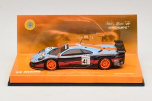 McLaren F1 GTR Gulf Team Davidoff #41 P-H. Raphanel / J-M. Gounon FIA GT Championship 1997 Minichamps 1:43 533174341 Metalas
