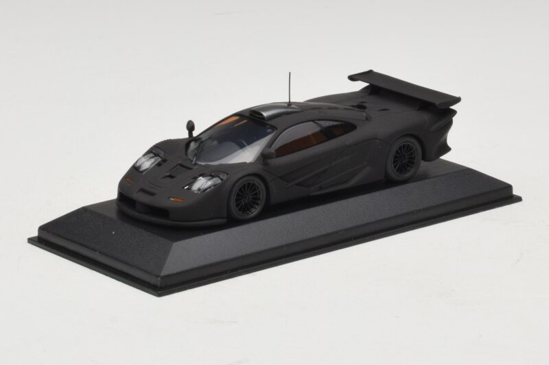 McLaren F1 GTR Longtail Juodas Matinis 1997 Minichamps 1:43 McLaren F1 GTR Longtail Juodas Matinis 1997 Minichamps 1:43 MCLAREN010 Metalas