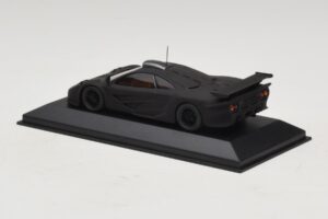 McLaren F1 GTR Longtail Juodas Matinis 1997 Minichamps 1:43 MCLAREN010 Metalas - nuotrauka 2 iš 4