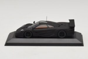 McLaren F1 GTR Longtail Juodas Matinis 1997 Minichamps 1:43 MCLAREN010 Metalas - nuotrauka 3 iš 4