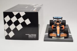 McLaren MCL36 #3 D. Ricciardo Bahrain GP 2022 Minichamps 1:18 537221803 Metalas - nuotrauka 3 iš 7