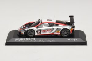 McLaren MP4-12C GT3 #107 Hexis Racing Cazenave / O. Panis 24 Hours of Spa 2013 Minichamps 1:43 437131397 Metalas