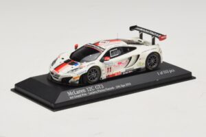 McLaren MP4-12C GT3 #11 Art Grand Prix Leclerc / Parisy 24 Hours of Spa 2013 Minichamps 1:43 437131311 Metalas - nuotrauka 2 iš 4