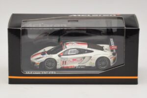 McLaren MP4-12C GT3 #11 Art Grand Prix Leclerc / Parisy 24 Hours of Spa 2013 Minichamps 1:43 437131311 Metalas - nuotrauka 4 iš 4