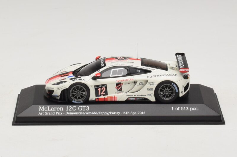 McLaren MP4-12C GT3 #12 Art Grand Prix Demoustier / Amado 24 Hours of Spa 2012 Minichamps 1:43 McLaren MP4-12C GT3 #12 Art Grand Prix Demoustier / Amado 24 Hours of Spa 2012 Minichamps 1:43 437121312 Metalas