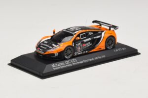 McLaren MP4-12C GT3 #15 Boutsen Racing Bovy / Broggi 24 Hours of Spa 2012 Minichamps 1:43 437121315 Metalas - nuotrauka 2 iš 4