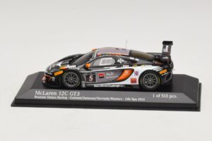 McLaren MP4-12C GT3 #5 Boutsen Racing Guilvert / Dermont 24 Hours of Spa 2013 Minichamps 1:43 437131305 Metalas