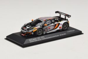 McLaren MP4-12C GT3 #5 Boutsen Racing Guilvert / Dermont 24 Hours of Spa 2013 Minichamps 1:43 437131305 Metalas - nuotrauka 2 iš 4