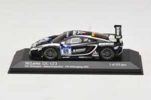 McLaren MP4-12C GT3 #69 Dorr Motorsport Adams / Klasen 24 Hours of Nurburgring 2014 Minichamps 1:43 437131399 Metalas