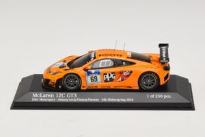 McLaren MP4-12C GT3 #69 Dorr Motorsport Adams / S. Asch 24 Hours of Nurburgring 2014 Minichamps 1:43 437141369 Metalas
