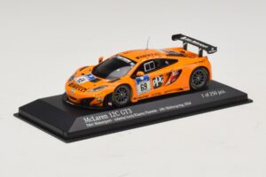 McLaren MP4-12C GT3 #69 Dorr Motorsport Adams / S. Asch 24 Hours of Nurburgring 2014 Minichamps 1:43 437141369 Metalas - nuotrauka 2 iš 4