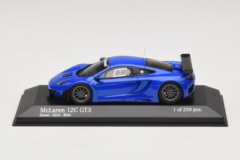 McLaren MP4-12C GT3 Street Mėlynas Minichamps 1:43 McLaren MP4-12C GT3 Street Mėlynas Minichamps 1:43 437121397 Metalas
