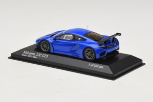 McLaren MP4-12C GT3 Street Mėlynas Minichamps 1:43 437121397 Metalas - nuotrauka 3 iš 4