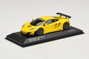 McLaren MP4-12C GT3 Street Geltonas Minichamps 1:43 437121396 Metalas - nuotrauka 2 iš 4