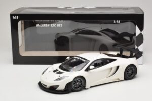 McLaren MP4-12C GT3 Baltas 2013 Minichamps 1:18 151121394 Metalas - nuotrauka 6 iš 6