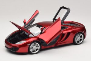 McLaren MP4-12C Raudona Metalik Minichamps 1:18 110133022 Metalas - nuotrauka 2 iš 8