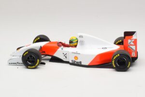 McLaren MP4/8 Ford #8 A. Senna Winner Japanese GP 1993 Minichamps 1:18 540931878 Metalas - nuotrauka 4 iš 7