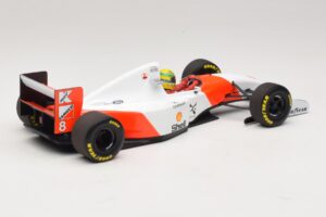 McLaren MP4/8 Ford #8 A. Senna Winner Japanese GP 1993 Minichamps 1:18 540931878 Metalas - nuotrauka 6 iš 7