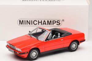 Mercedes 300 Kabrioletas Tamsiai Raudona Minichamps 1:43 437032131 Metalas - nuotrauka 6 iš 6