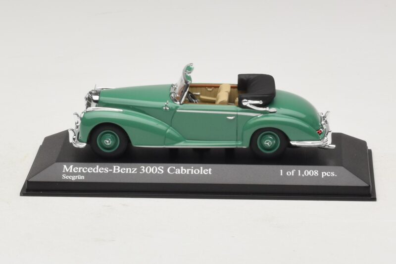 Mercedes 300S Kabrioletas Žalias Minichamps 1:43 Mercedes 300S Kabrioletas Žalias Minichamps 1:43 430032335 Metalas