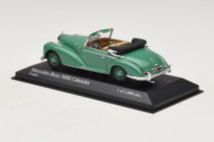 Mercedes 300S Kabrioletas Žalias Minichamps 1:43 430032335 Metalas - nuotrauka 3 iš 5