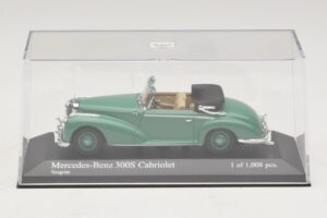Mercedes 300S Kabrioletas Žalias Minichamps 1:43 430032335 Metalas - nuotrauka 4 iš 5